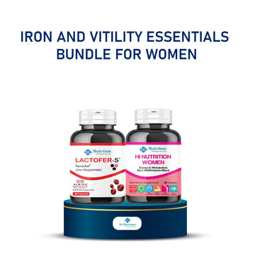 Iron and Vitality Essentials Bundle for Women