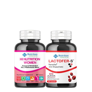 Lactofer S & Hi Nutrition Women Bundle