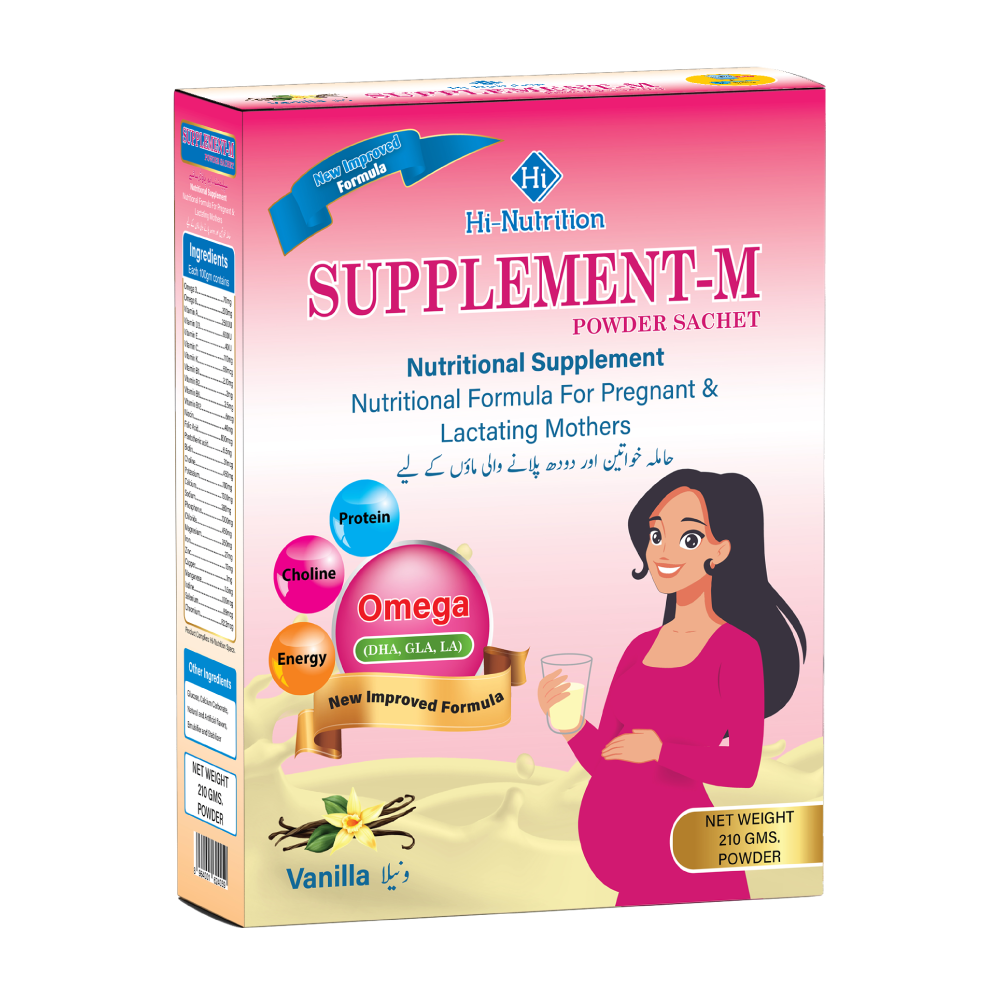 Supplement-M – The Essential Nutritional Formula for Pregnant and Lactating Mothers