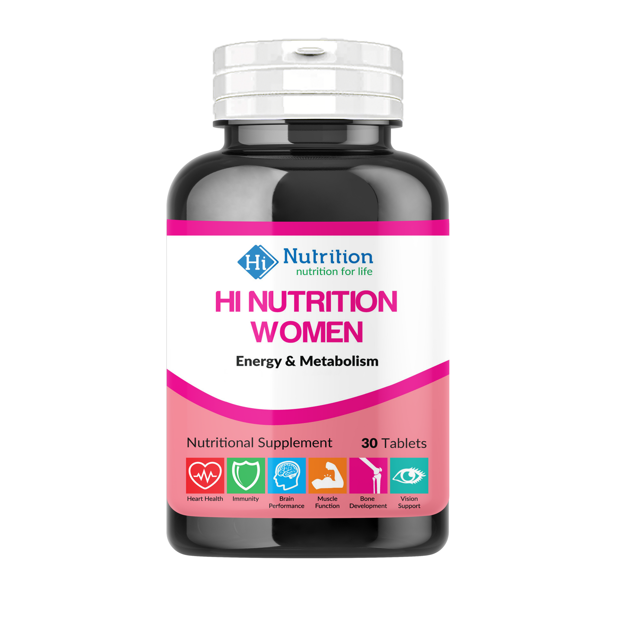 HI Nutrition Women – 30 Essential Vitamins & Minerals for Daily Vitality